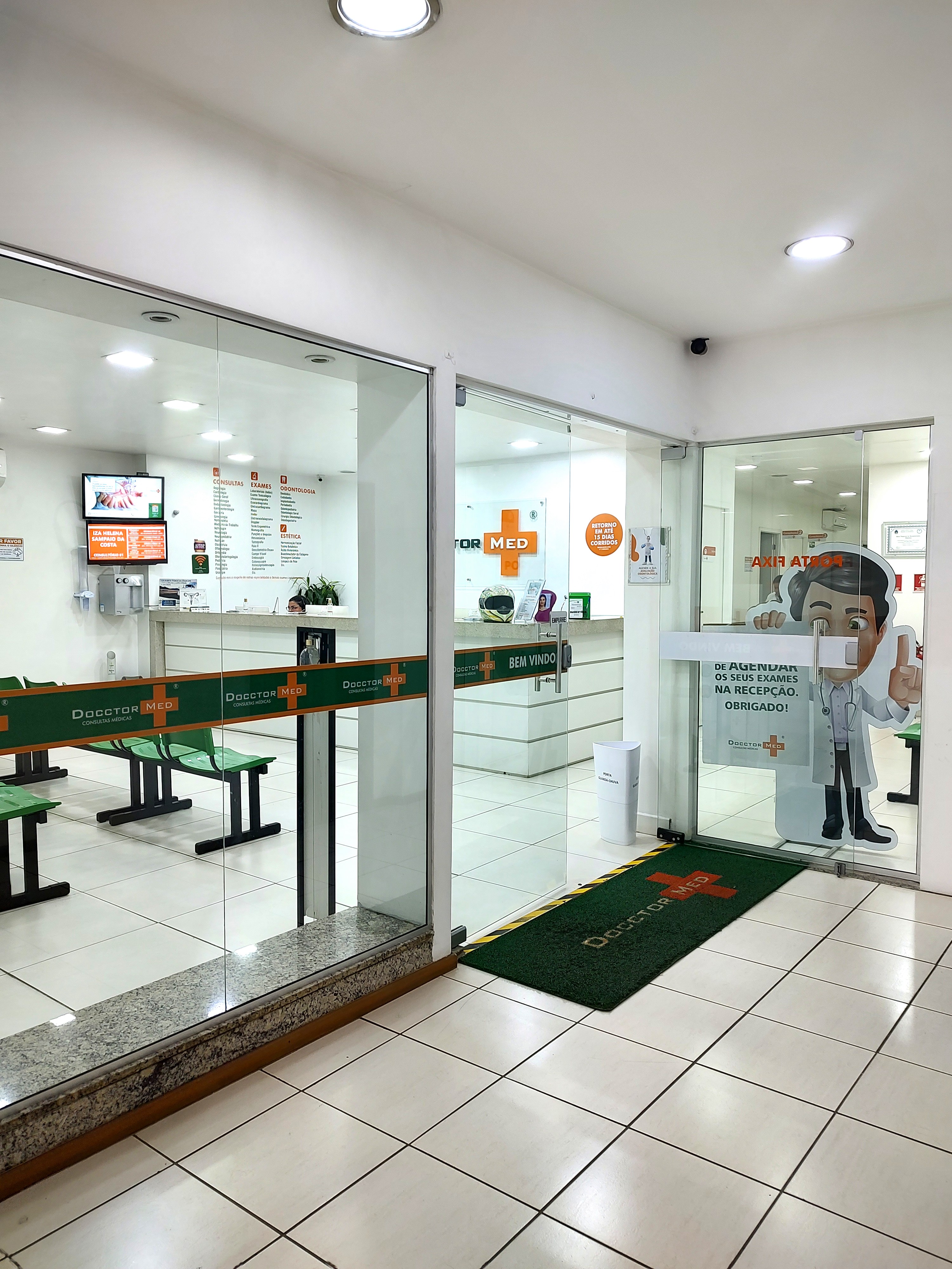 Recepção da Docctor Med Petrópolis